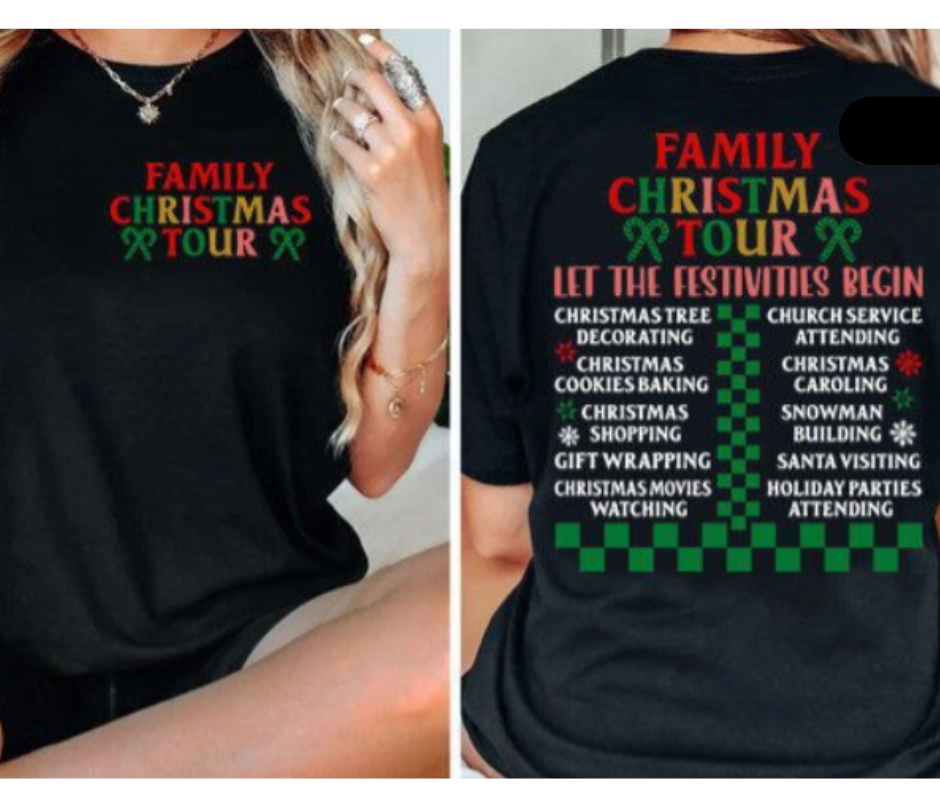 Christmas Family Tour Tee
