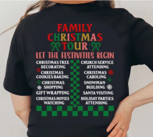 Christmas Family Tour Tee