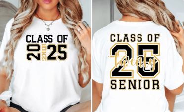 Custom Class of 2025 Senior Tee